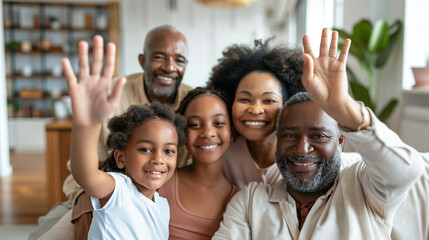 Obraz premium Portrait of happy family. 
