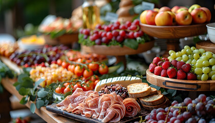 Obraz premium food background