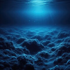 Obraz premium The Dark Mysteries of the Deepest Ocean Floor: Eerie Silence