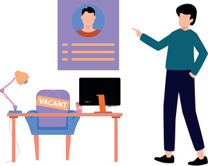 Job vacancy available.