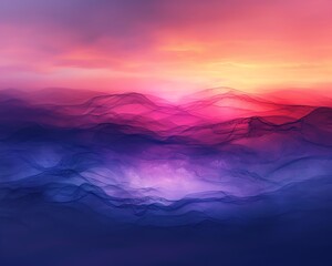 Abstract background of Dreamy Dusk
