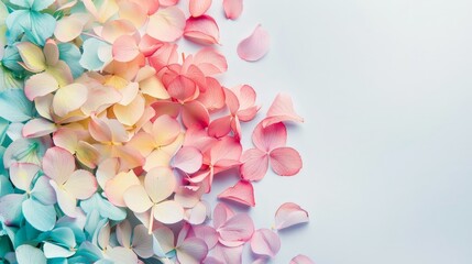 a photo of with pastel color on a white background,flat,banner