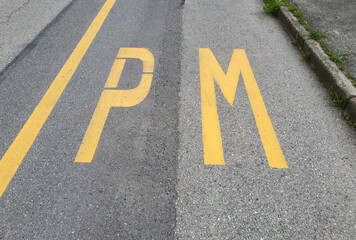 reserved car park for the prime minister
