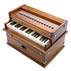 Accordion isolated on transparent background