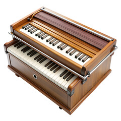 Accordion isolated on transparent background