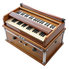 Accordion isolated on transparent background