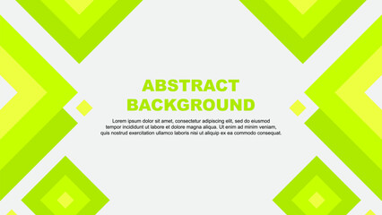 Abstract Background Design Template. Abstract Banner Wallpaper Vector Illustration. Abstract Lime Green Template