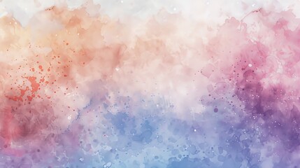 Fototapeta premium Abstract background mimicking watercolor splashes with soft colors