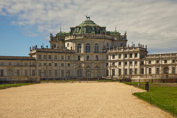 Fototapeta premium Blick auf das Königliche Jagdschloss Stupinigi