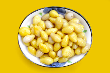Boiled ginkgo nuts, ginkgo seeds