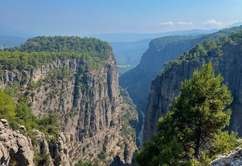 Mountain view, Tazi canyon
