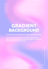 Mystical Pink and Purple Gradient Design, a Soft Background with a Mysterious Style