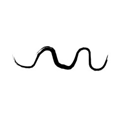 Hand drawn line brush