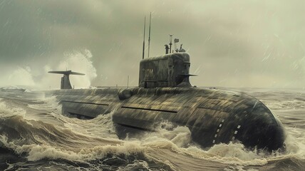 a submarine can be a powerful and responsible tool in war, generated by AI