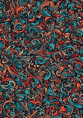 Seamless Pattern cloth abstract art background