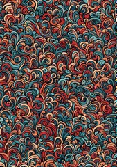 Seamless Pattern cloth abstract art background