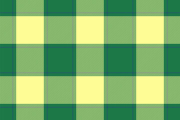 Fabric tartan texture of pattern seamless plaid with a vector textile check background.