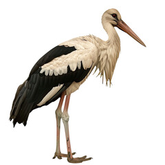 Stork Studio Shot Isolated png