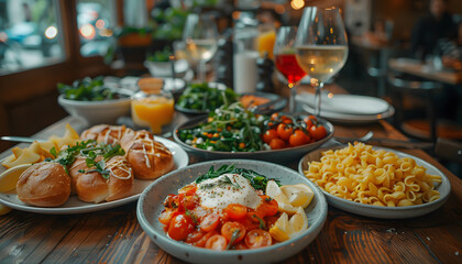 Fototapeta premium food background
