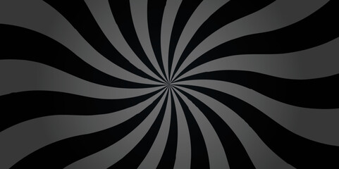 Background from sunburst rays. Abstract background with stripes. Sunburst background vector illustration pattern beam rays. Spiral radial striped backdrop design.	
