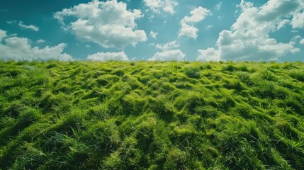 Fototapeta premium Mist and fog hovers over trees taken by an aerial drone image