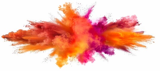Vibrant paint burst inspires monthly art gathering for creative inspiration and artistic expression