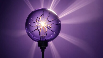 紫をテーマにした抽象的なアート/Abstract art on a purple theme