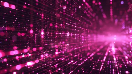 Obraz premium Digital background ideal for technology, neural networks, AI, data transmission, encryption, digital art, visual representations, scientific research.