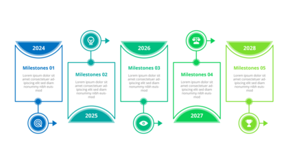 Infographic design 5 options or steps with icons. Infographic business concept Can be used for info graphics, flow charts, presentations, web sites, banners.
