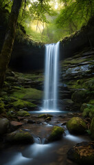 waterfall in the forest
