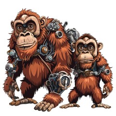 Orangutans Mechanical