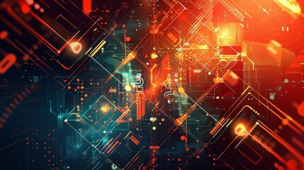 abstract technology background