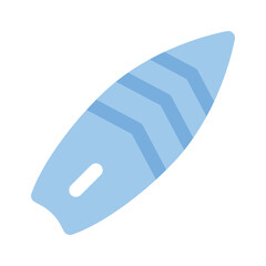 Well designed surfing board vector design, premium icon