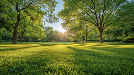 Obraz premium 森の道