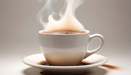 Turkish Coffee on a white background