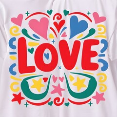 Obraz premium Couple's t-shirt design 