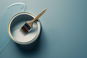 Painting supplies in a can