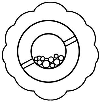 recommend clip art: baby set outline baby toy rattle illustration and cartoon style pastel baby toy isolated