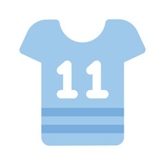 Take a look at this amazing icon of sports shirt, sportswear vector design