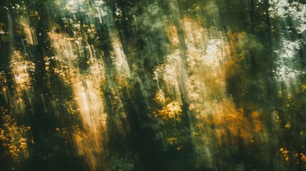 Blurry forest foliage, great nature backgrounds