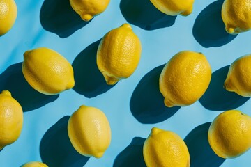 Lemons as background