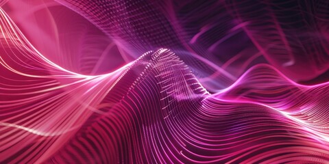 Obraz premium Abstract background with pink and purple lines. Ideal for design projects