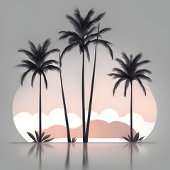 palm tree silhouette