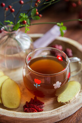 Brown sugar ginger tea