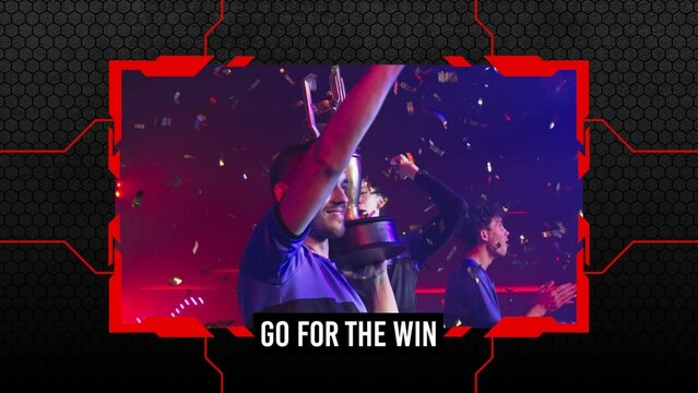 E-sports Gaming Tournament Team Group Presentation Template