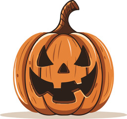 Halloween pumkin icon. vector illustration.