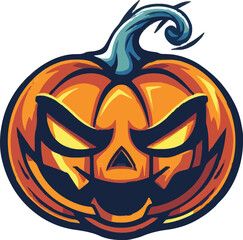 Halloween pumkin icon. vector illustration.