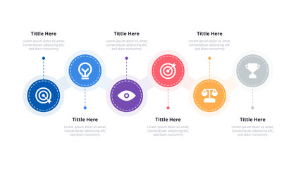 Timeline Infographic design 5 options or steps with icons. Infographic business concept Can be used for info graphics, flow charts, presentations, web sites, banners.