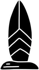 surfboard illustration beach silhouette sand logo summer icon sea outline tropical holiday travel vacation water ocean blue surf nature shape board sun surfing for vector graphic background