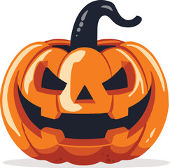 Halloween pumkin icon. vector illustration.